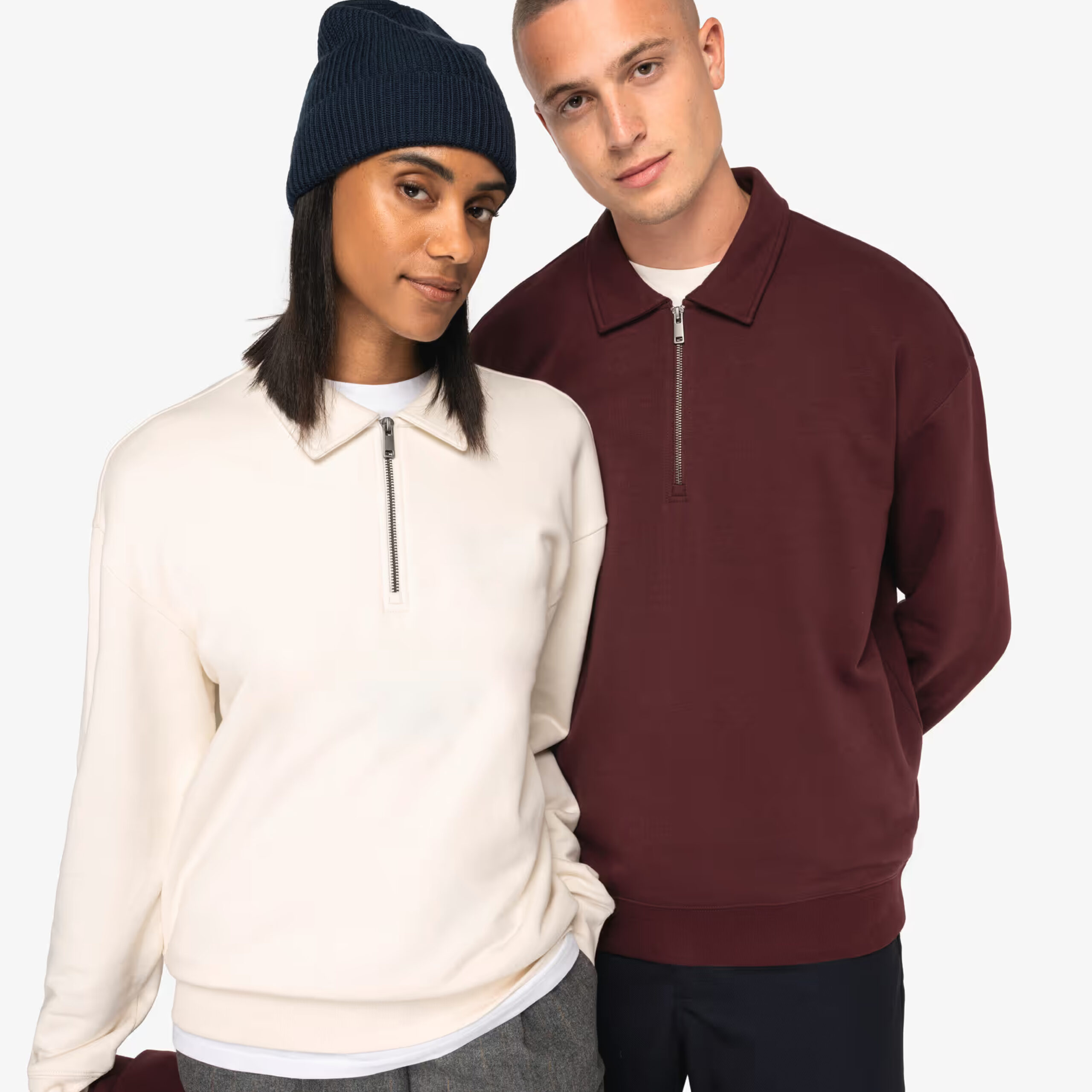 pullAzCom-03 Polo unisexe 100% coton bio - AzCom Création, la communication par l'objet.