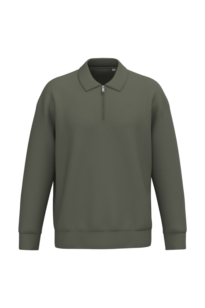 Sweat-shirt quart zip 