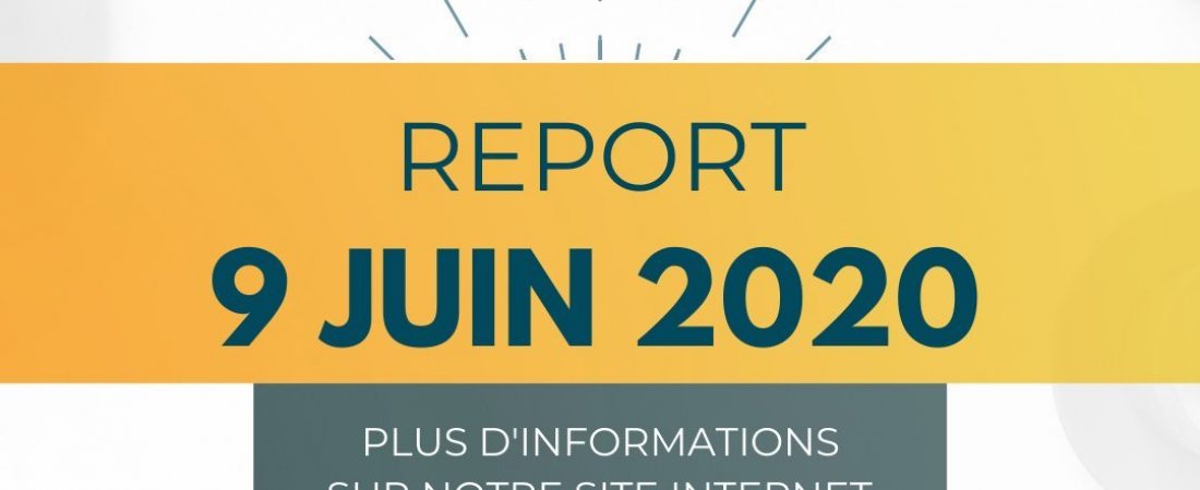 A vos Agendas!!! Report du Salon Effervescence au 9 juin 2020
