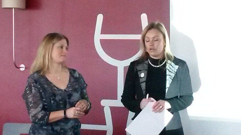 Alexandra Pichonaz au lancement d’EVO360